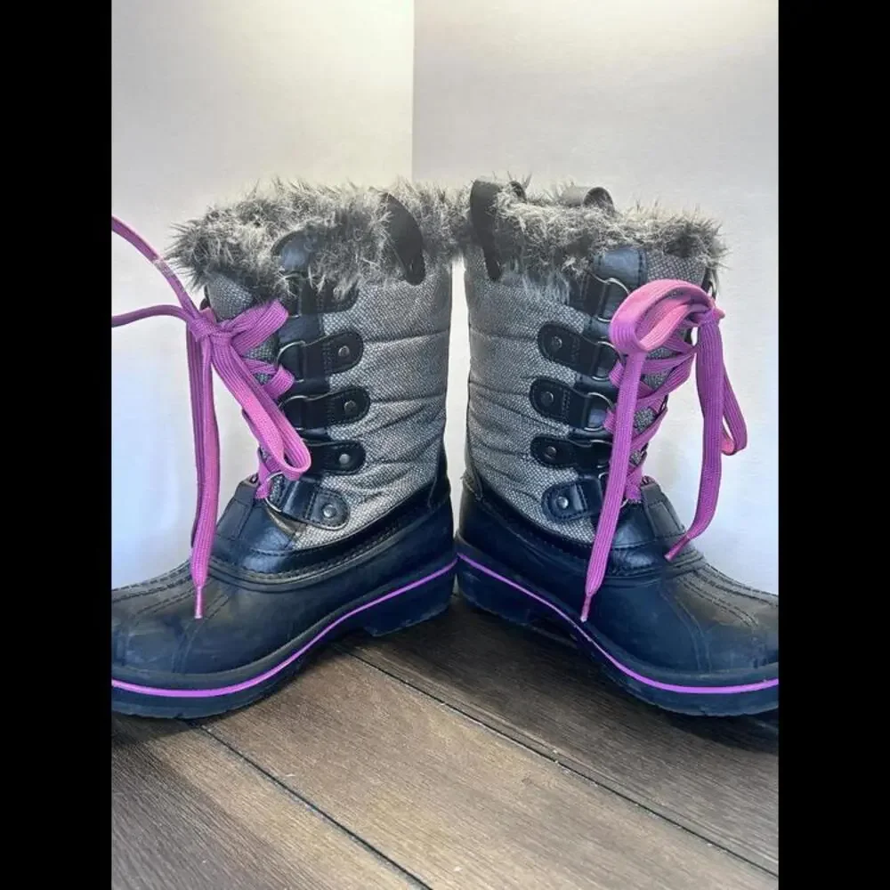 Quest snow boots big girls size‎ 2 - Picture 5 of 8